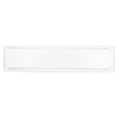 COUVERCLES POUR RÉFÉRENCE 224.91 3,7 (h) CM TRANSPARENT PET (1000 UNITÉ)