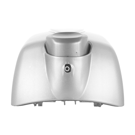 DOSEUR DE SAVON 700 ML 13x9x21 CM ARGENTE ABS (1 UNITÉ)