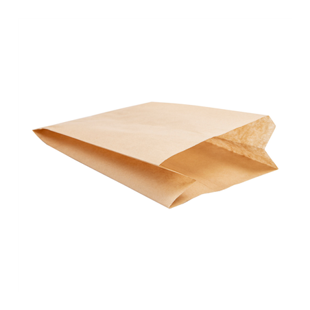 SACHETS 'GRILL&GO' 38 GR/M2 14+7x22 CM NATUREL KRAFT (500 UNITÉ)