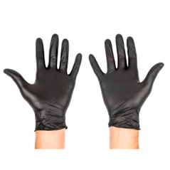 GANTS SIZE: S NOIR NITRILE (100 UNITÉ)