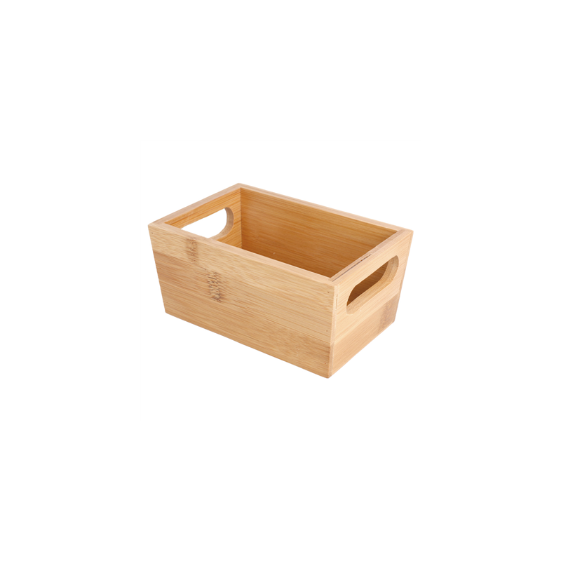 CORBEILLE À PAIN  15x10x7 CM NATUREL BAMBOU (1 UNITÉ)