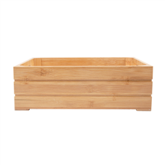 BOÎTE BUFFET GN 1/2 32,5x26,5x10 CM NATUREL BAMBOU (1 UNITÉ)