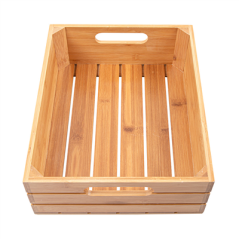 Image BOÎTE BUFFET GN 1/2  32,5x26,5x10 CM NATUREL BAMBOU (1 UNITÉ) #3