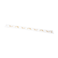BANDES SANITAIRES WC 'TOUCH OF CHARM'  43x4,5 CM BLANC LDPE (1000 UNITÉ)