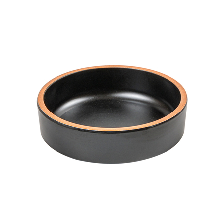 Image ASSIETTES CREUSES 'ASAMI WARE' 260 ML Ø11,7x3,6 CM NOIR MÉLAMINE (12 UNITÉ) #1