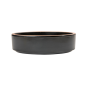 Image ASSIETTES CREUSES 'ASAMI WARE' 260 ML Ø11,7x3,6 CM NOIR MÉLAMINE (12 UNITÉ) #2
