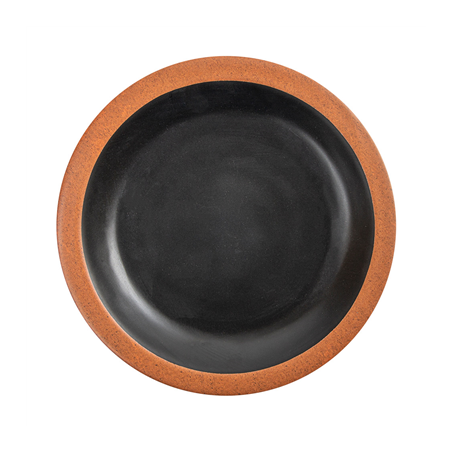 Image ASSIETTES 'ASAMI WARE' 180 ML Ø16x2 CM NOIR MÉLAMINE (12 UNITÉ) #1