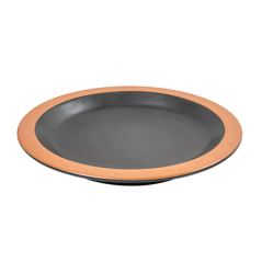 Image ASSIETTES 'ASAMI WARE' 650 ML Ø25,4x3,4 CM NOIR MÉLAMINE (12 UNITÉ) #3