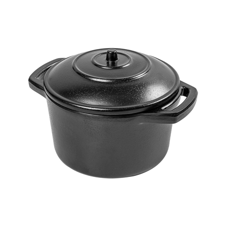 Image COCOTTES PETITES AVEC ANSES ET COUVERCLE 'ASAMI WARE' 300 ML Ø10,5x6,5 CM NOIR MÉLAMINE (12 UNITÉ) #1