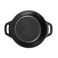 Image COCOTTES PETITES AVEC ANSES SANS COUVERCLE 'ASAMI WARE' 300 ML Ø14,5x3,5 CM NOIR MÉLAMINE (12 UNITÉ) #3