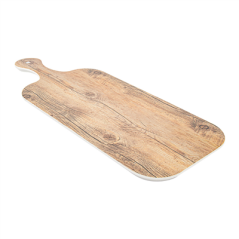 Image PLATEAUX RECTANGULAIRE AVEC ANSE 'ASAMI WARE'  45x17,5x0,4 CM COMPARAISON BOIS MÉLAMINE (6 UNITÉ) #1