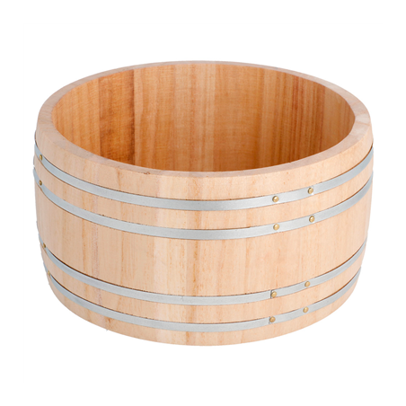 Image BOL  Ø16,5x8 CM NATUREL BOIS (1 UNITÉ) #1