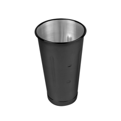Image VERRE MÉLANGEUR COCKTAIL 900 ML Ø 10,2x17,1 CM NOIR INOX (1 UNITÉ) #1