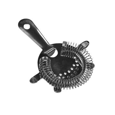 Image PASSOIRE À COCKTAIL  Ø 7,5 CM / L14 CM NOIR INOX (1 UNITÉ) #1