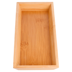 Image PLATEAU  20x10x3 CM NATUREL BAMBOU (1 UNITÉ) #3