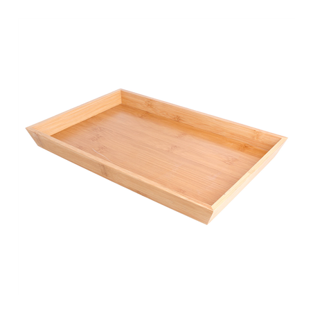 Image PLATEAU  30x20x3 CM NATUREL BAMBOU (1 UNITÉ) #1