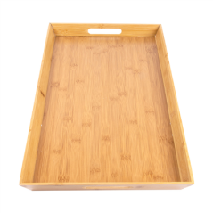 Image PLATEAU  53x32x4,5 CM NATUREL BAMBOU (1 UNITÉ) #3