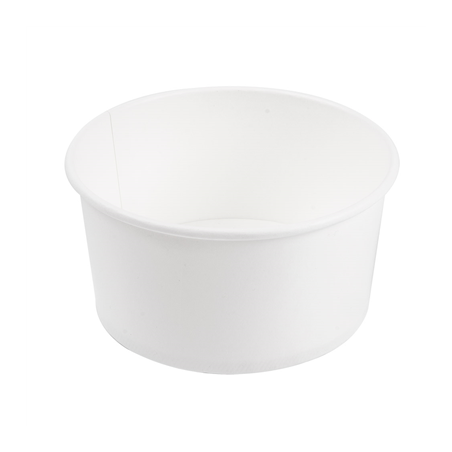 Image SALADIERS 1000 ML - 33,3 oz 300 + 18 PE G/M2 Ø15/12,8x6 CM BLANC CARTON (300 UNITÉ) #1