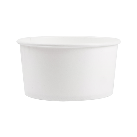 SALADIERS 1000 ML - 33,3 oz 300 + 18 PE G/M2 Ø15/12,8x6 CM BLANC CARTON (300 UNITÉ)