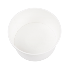 Image SALADIERS 1000 ML - 33,3 oz 300 + 18 PE G/M2 Ø15/12,8x6 CM BLANC CARTON (300 UNITÉ) #3