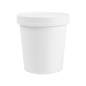 RÉCIPIENTS + COUVERCLES 480 ML - 16 oz 320 + 18 PE G/M2 Ø9,7/7,5x10 CM BLANC CARTON (250 UNITÉ) Image RÉCIPIENTS + COUVERCLES 480 ML - 16 oz 320 + 18 PE G/M2 Ø9,7/7,5x10 CM BLANC CARTON (250 UNITÉ) #2