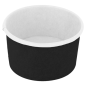 POTS À GLACES 70 ML 210 + 18PE G/M2 Ø 6,5x3,9 CM NOIR CARTON (2000 UNITÉ) Image POTS À GLACES 70 ML 210 + 18PE G/M2 Ø 6,5x3,9 CM NOIR CARTON (2000 UNITÉ) #1