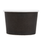 Image POTS À GLACES 120 ML 210 + 18PE G/M2 Ø 7,7x4,7 CM NOIR CARTON (2000 UNITÉ) #2