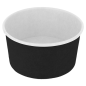 POTS À GLACES 150 ML 250 + 18PE G/M2 Ø 8,5x4,5 CM NOIR CARTON (2000 UNITÉ) Image POTS À GLACES 150 ML 250 + 18PE G/M2 Ø 8,5x4,5 CM NOIR CARTON (2000 UNITÉ) #1