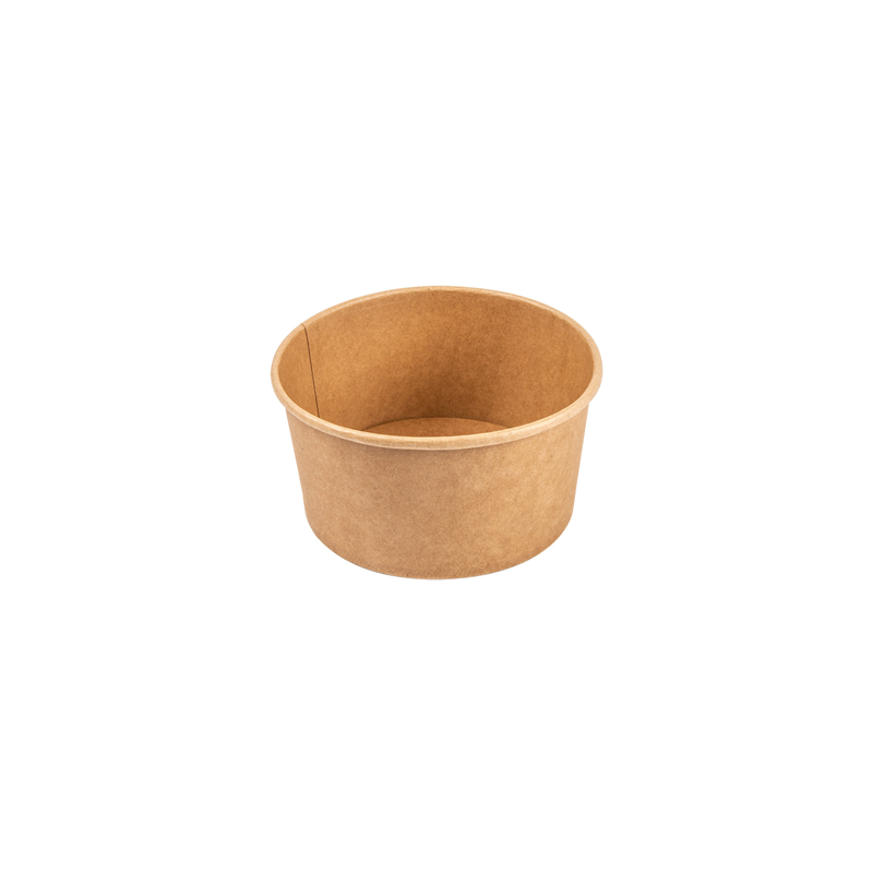 POTS SALADIERS 1000 ML - 33,3 oz 300 + 18 PE G/M2 Ø15/12,9x8 CM NATUREL KRAFT (300 UNITÉ) POTS SALADIERS 1000 ML - 33,3 oz 300 + 18 PE G/M2 Ø15/12,9x8 CM NATUREL KRAFT (300 UNITÉ)