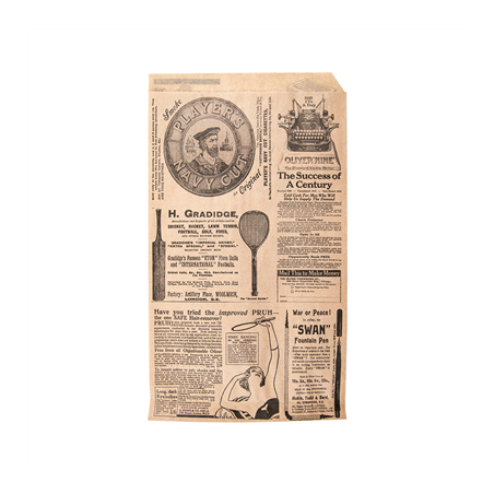 Image PAPIER INGRAISSABLES OUVERT 2 CÔTÉS CRÊPES&TACOS 'TIMES' 32 G/M2 13x22 CM NATUREL PARCH.INGRAISSABLE (500 UNITÉ) #1