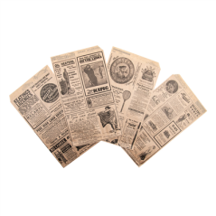 Image PAPIER INGRAISSABLES OUVERT 2 CÔTÉS CRÊPES&TACOS 'TIMES' 32 G/M2 13x22 CM NATUREL PARCH.INGRAISSABLE (500 UNITÉ) #3