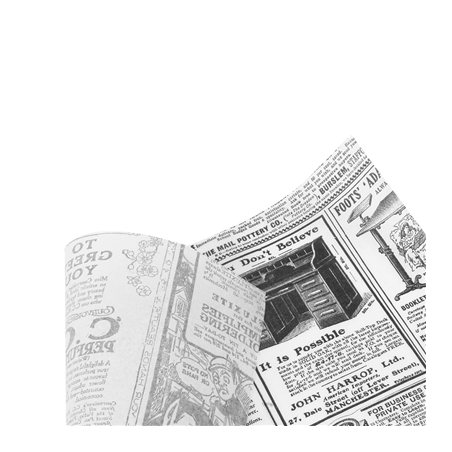 MINI PAPIER INGRAISSABLES 'TIMES' 35 G/M2 20x25 CM BLANC PARCH.INGRAISSABLE (1000 UNITÉ)