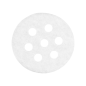 Image PAPIERS PERFORÉS POUR DIM-SUM 165.61  40 G/M2 Ø6,5 CM BLANC PARCH.INGRAISSABLE (2000 UNITÉ) #1