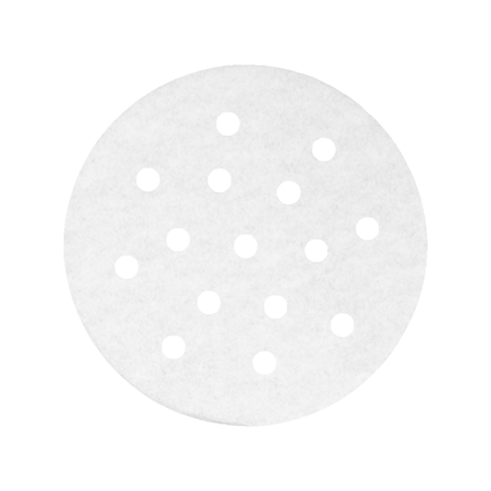 Image PAPIERS PERFORÉS POUR DIM-SUM 144.36  40 G/M2 Ø13 CM BLANC PARCH.INGRAISSABLE (2000 UNITÉ) #1