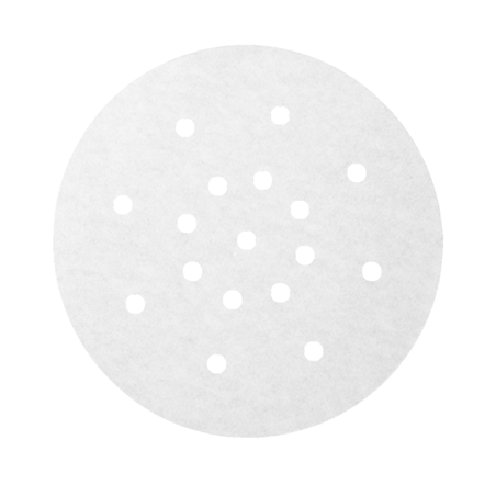 Image PAPIERS PERFORÉS POUR DIM-SUM 183.05  40 G/M2 Ø17 CM BLANC PARCH.INGRAISSABLE (2000 UNITÉ) #1