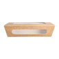 BOÎTES AVEC FENÊTRE POUR SALADE 900 ML - 30 oz 391 G/M2 + PE 20x12x5 CM MARRON CARTON (200 UNITÉ) Image BOÎTES AVEC FENÊTRE POUR SALADE 900 ML - 30 oz 391 G/M2 + PE 20x12x5 CM MARRON CARTON (200 UNITÉ) #3