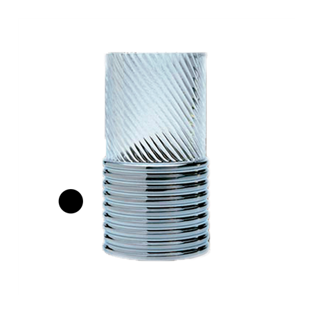 Image BASE "CASUAL LAMPS"  Ø 6,5 CM ARGENTE CHROME (1 UNITÉ) #1