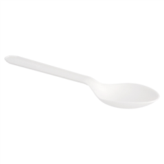 Image PETITES CUILLÈRES  12,7 CM BLANC CPLA (2000 UNITÉ) #3