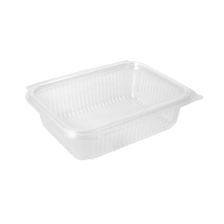 Image CONTENANTS AVEC CHARNIÈRE  750 ML 18,8x14,3x5,2 CM TRANSPARENT (400 UNITÉ) #1