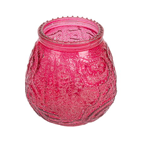 Image VERRE POUR BOUGIES  9,5x9,5 CM ROUGE VERRE (60 UNITÉ) #1