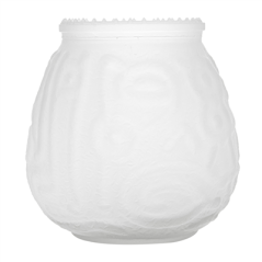 VERRE POUR BOUGIES  9,5x9,5 CM TRANSLUCIDE VERRE (60 UNITÉ)