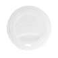 COUVERCLES POUR GOBELETS 360 ML 'BIODEGRADABLE' BLANC CPLA (1000 UNITÉ) Image COUVERCLES POUR GOBELETS 360 ML 'BIODEGRADABLE' BLANC CPLA (1000 UNITÉ) #3