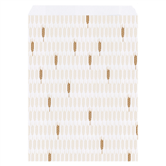 Image SACHETS BOULANGERIE 'CERES' 33 G/M2 26+8x35 CM BLANC CELLULOSE (250 UNITÉ) #1