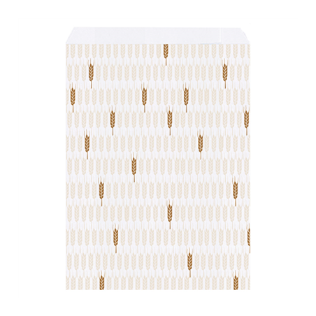 Image SACHETS BOULANGERIE 'CERES' 33 G/M2 26+8x35 CM BLANC CELLULOSE (250 UNITÉ) #1