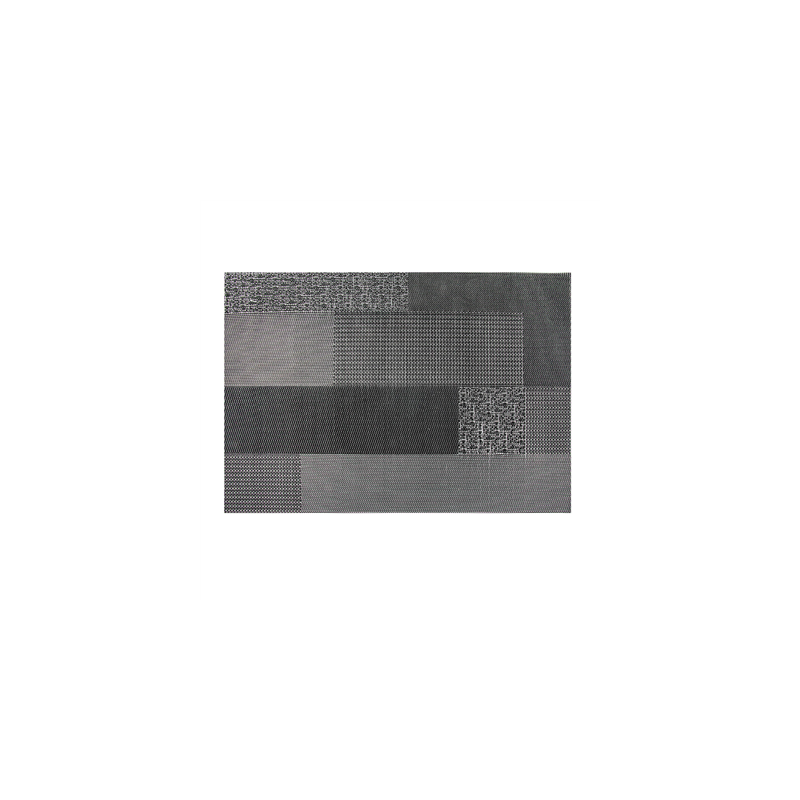 SETS DE TABLE MOSAÏQUE 45X30 CM NOIR PVC (12 UNITÉ) SETS DE TABLE MOSAÏQUE 45X30 CM NOIR PVC (12 UNITÉ)