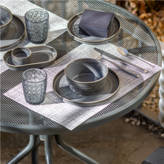 Image SETS DE TABLE  45X30 CM GRAPHITE PVC (12 UNITÉ) #4