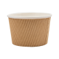 POTS DOUBLE PAROI, ONDULÉ 500 ML - 16,6 oz 280 + 250 + 18PE G/M2 Ø11,5/8,8x7,5 CM MARRON CARTON (500 UNITÉ) Image POTS DOUBLE PAROI, ONDULÉ 500 ML - 16,6 oz 280 + 250 + 18PE G/M2 Ø11,5/8,8x7,5 CM MARRON CARTON (500 UNITÉ) #2