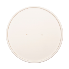 Image COUVERCLES POUR POTS 228.34 780 ML - 26 oz 560 G/M2 + PE Ø15 CM BLANC CARTON (250 UNITÉ) #3