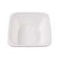 Image BOLS CARRÉS 'BIONIC' 950 ML 18x18x7 CM BLANC BAGASSE (400 UNITÉ) #3
