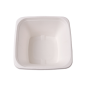 Image BOLS CARRÉS 'BIONIC' 1,2 L 18x18x9 CM BLANC BAGASSE (400 UNITÉ) #3